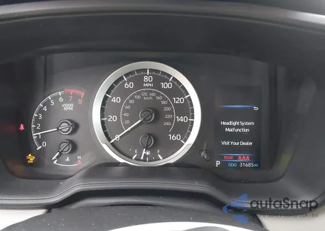 2020 Toyota Corolla Le z USA, uszkodzony, nr VIN 5YFEPRAE7LP036987